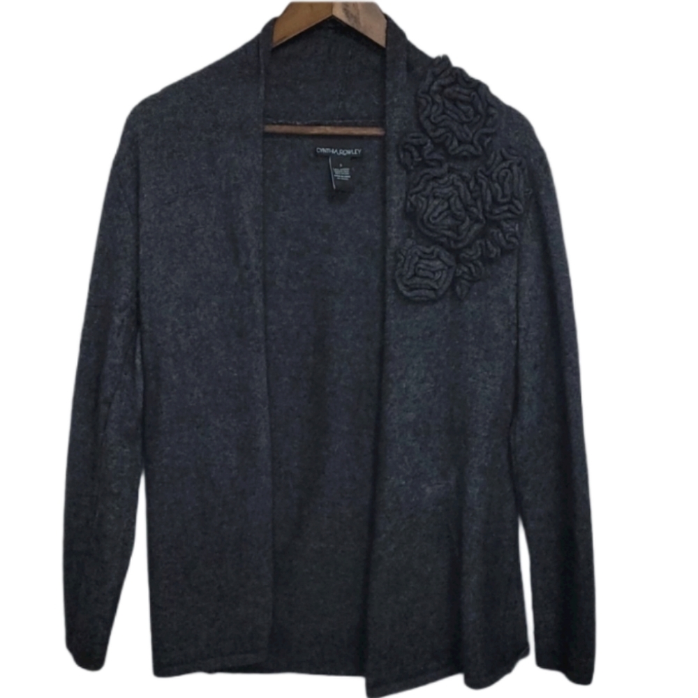 Cynthia Rowley Cardigan Open Front Small